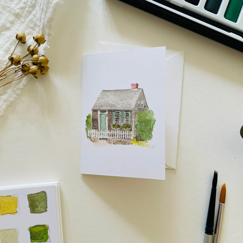 Emily Lex Mini Notecard - Cottage