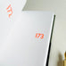 Type Face HardCover Notebook - Gills Sans(Grey)