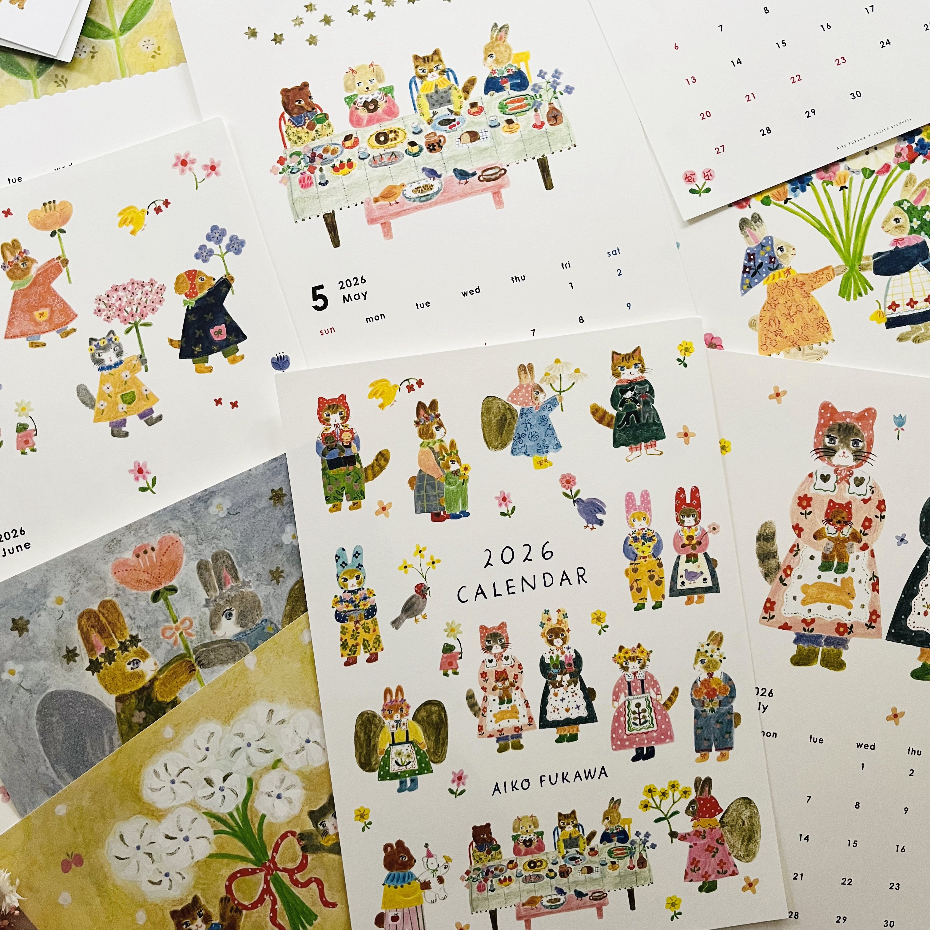 Aiko Fukawa 2026 Calendar (A4) – niconeco zakkaya