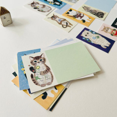 4 Legs Cats Notecards(27 Cards)