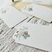 Hutte Paper Works Letterpress Cards - Wild Strawberry