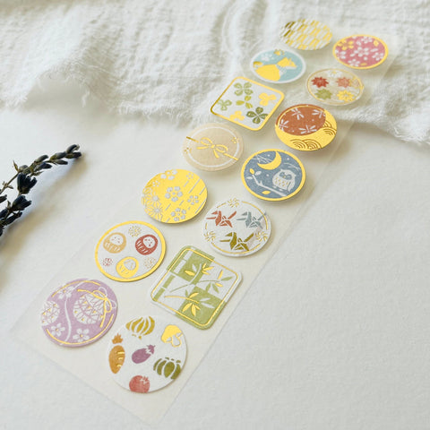 WANOWA MINO Paper Sticker - Spring Seal