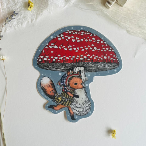 Marika Paz Sticker - Big Mushroom