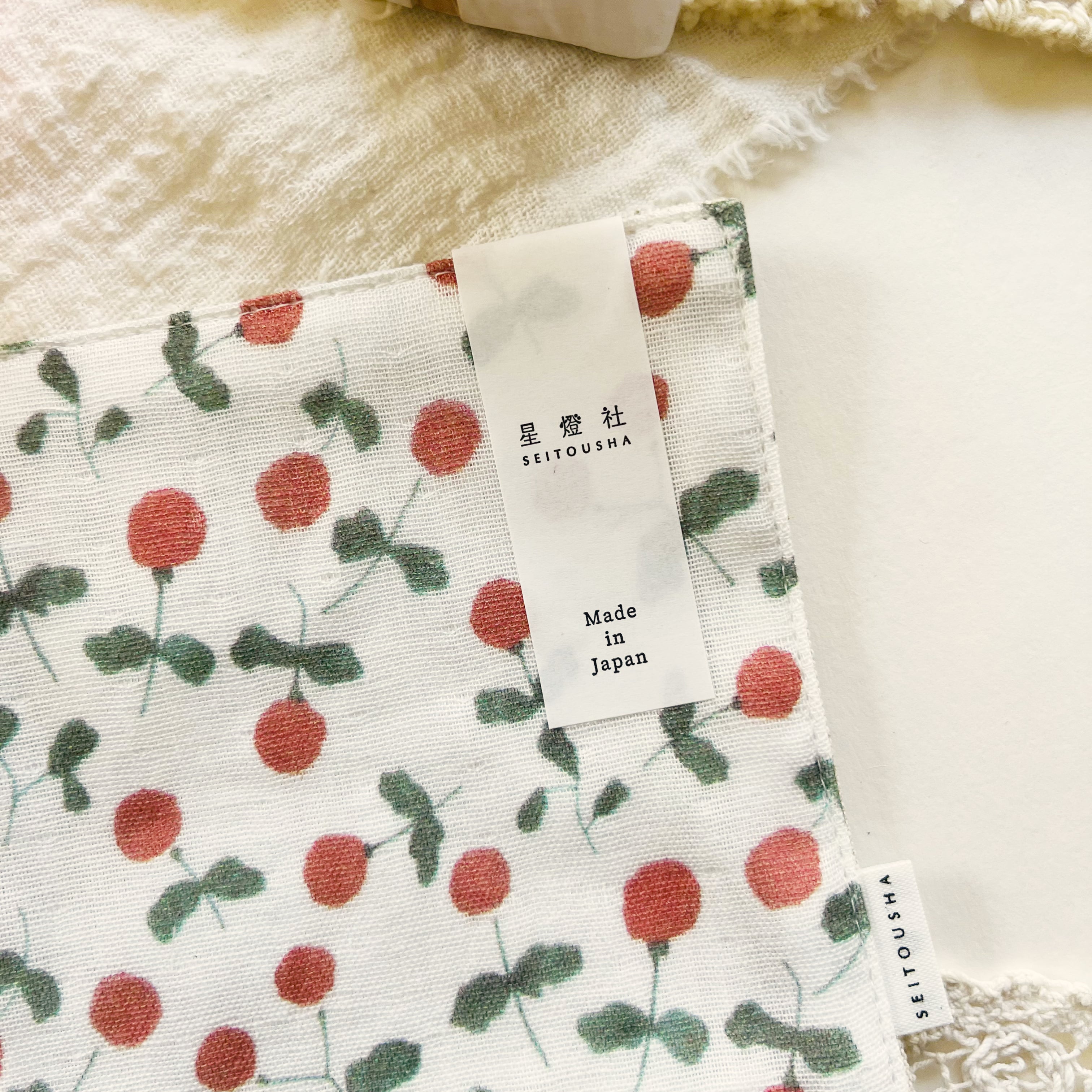 Seitousha Coaster - Strawberry – niconeco zakkaya