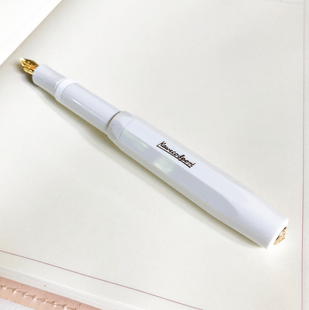Kaweco Classic Sport Fountain Pen - White – niconeco zakkaya