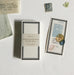 niconeco Vintage Style Letterpress Notecard - Classic Black