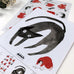 Dodolulu Original Transparent Sticker - The Black Cat-niconeco zakkaya