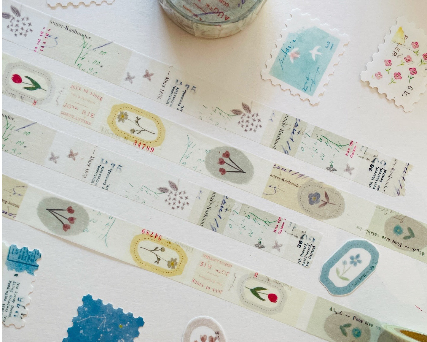*NEW* Yohaku Washi Tape and Flake Stickers