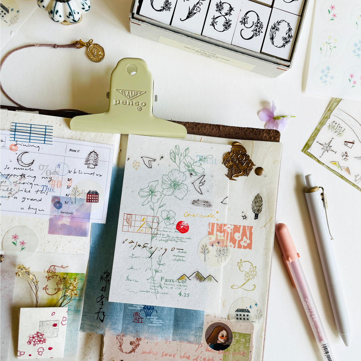Art Journal Paper Materials – niconeco zakkaya