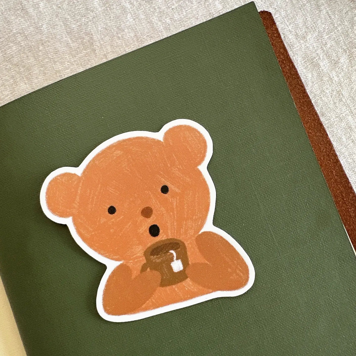 Bloom Paper Studio Sticker - Scalding Hot Tea – niconeco zakkaya