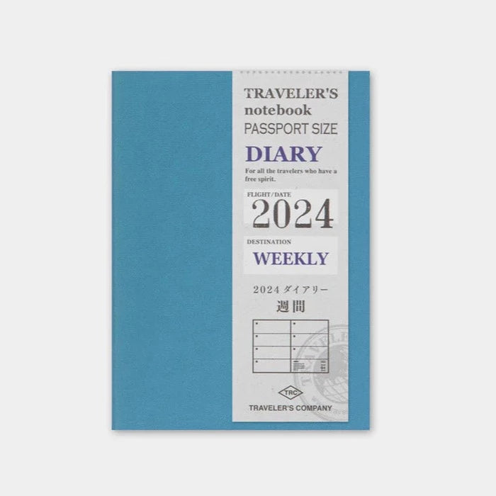 Traveler's Notebook 2024 Diary - Weekly (Passport)