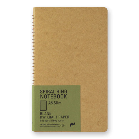 Traveler's Company Spiral Notebook - Kraft(A5)