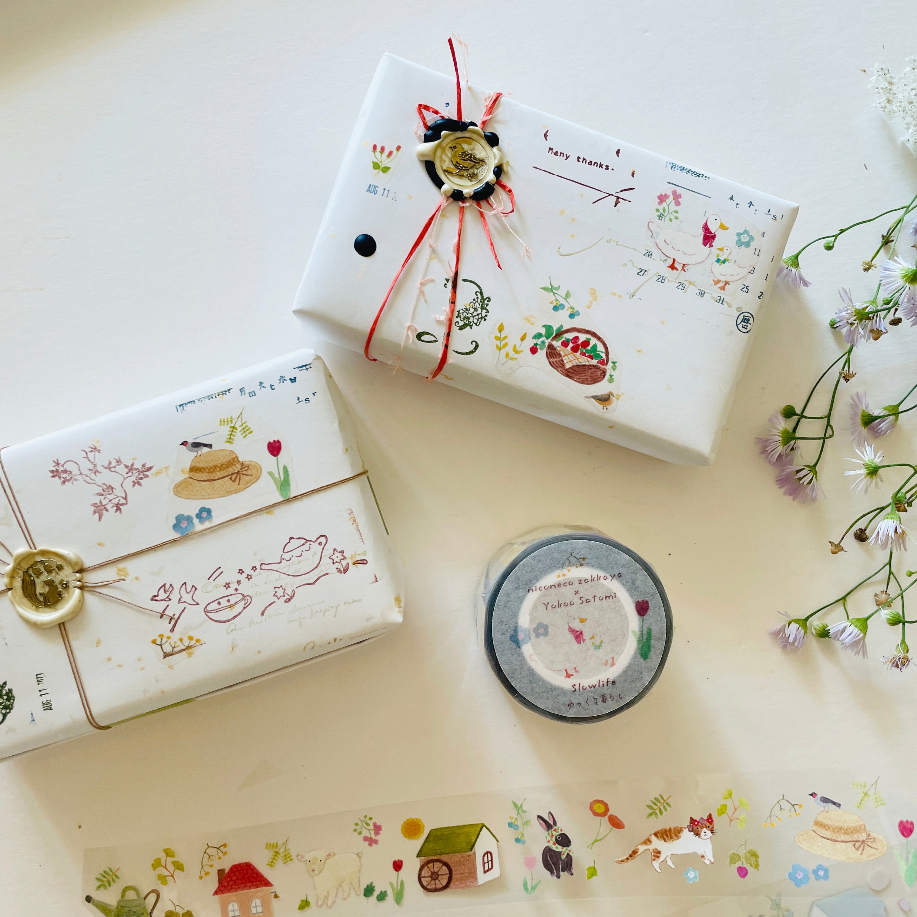 Yokoo Satomi x niconeco zakkaya PET Tape - Sunday Market