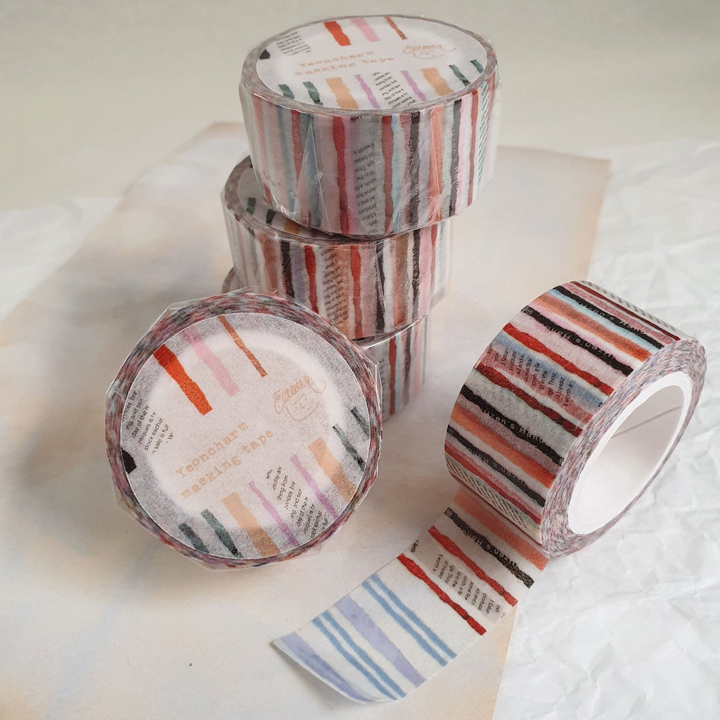Yeon Charm Washi Tape - Stripes