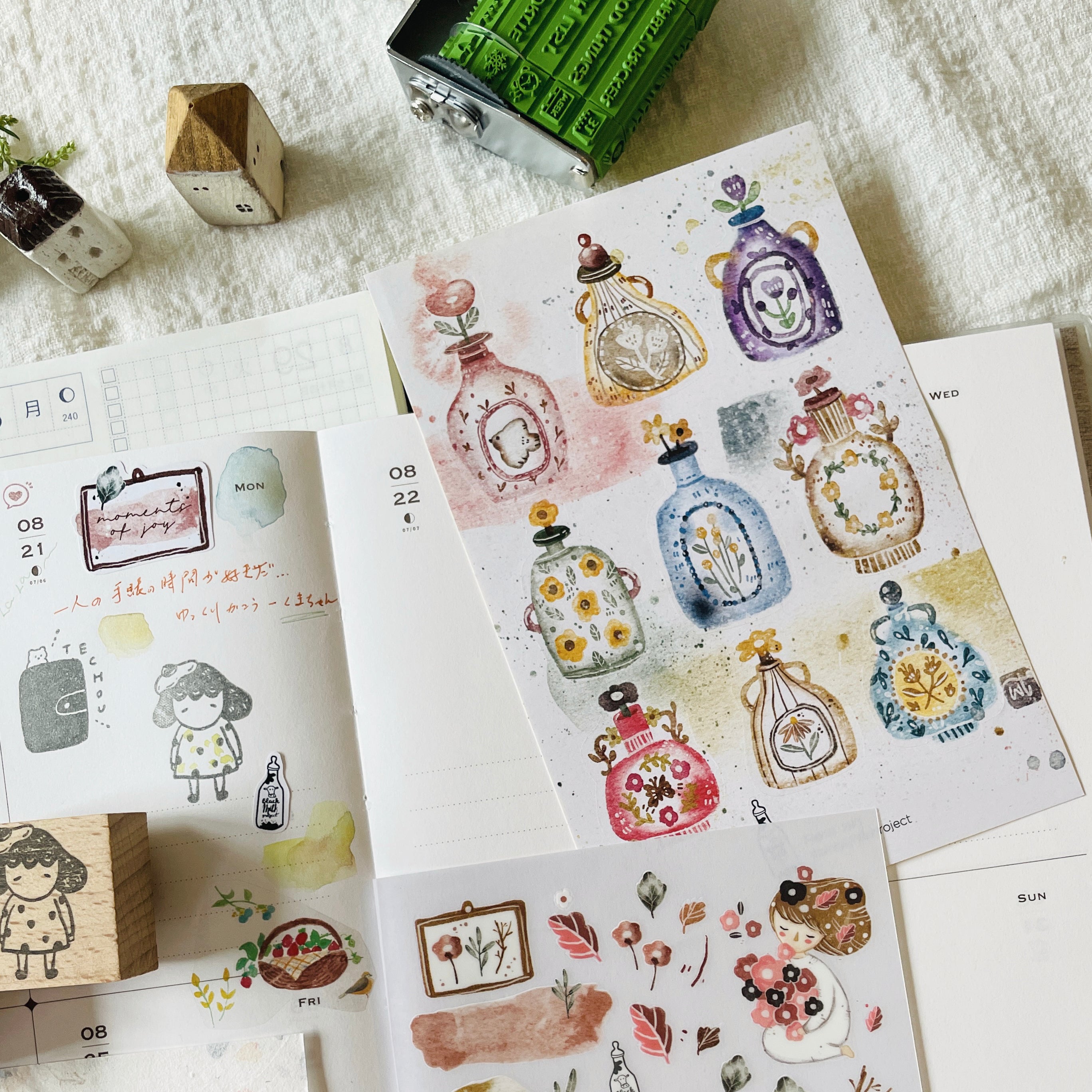 The Paper Studio stickers Project Ideas 