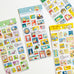Gorogoro Nyansuke Postage Stamp Style Sticker