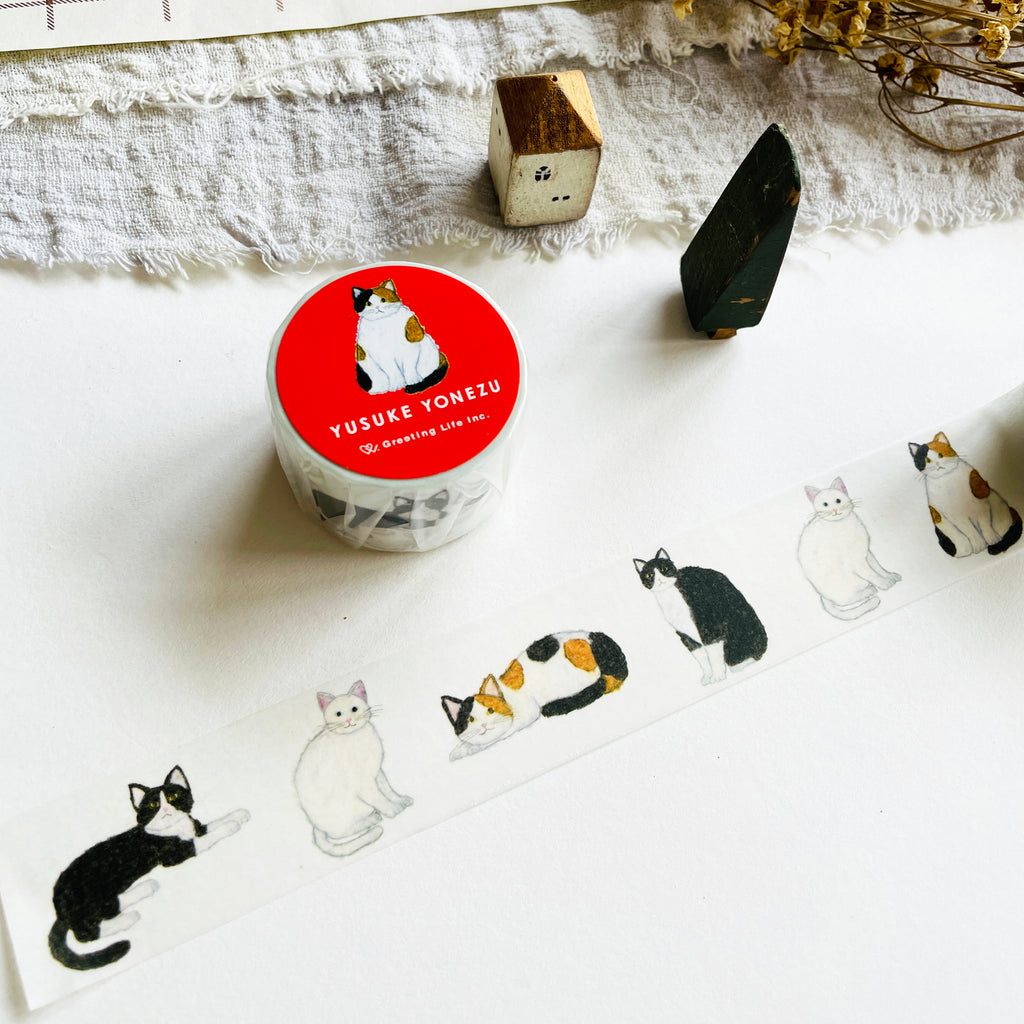Yusuke Yonezu Washi Tape - Cats