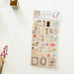 Furukawa Paper Planner Clear Sticker - Dog
