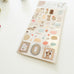 Furukawa Paper Planner Clear Sticker - Dog