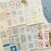 Shinzi Katoh Kenji's Trip Kiss-cut Letterpress Sticker - Blue Tourmaline