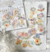 Black Milk Project Washi Sticker - Floral Doodles(20 Pieces)