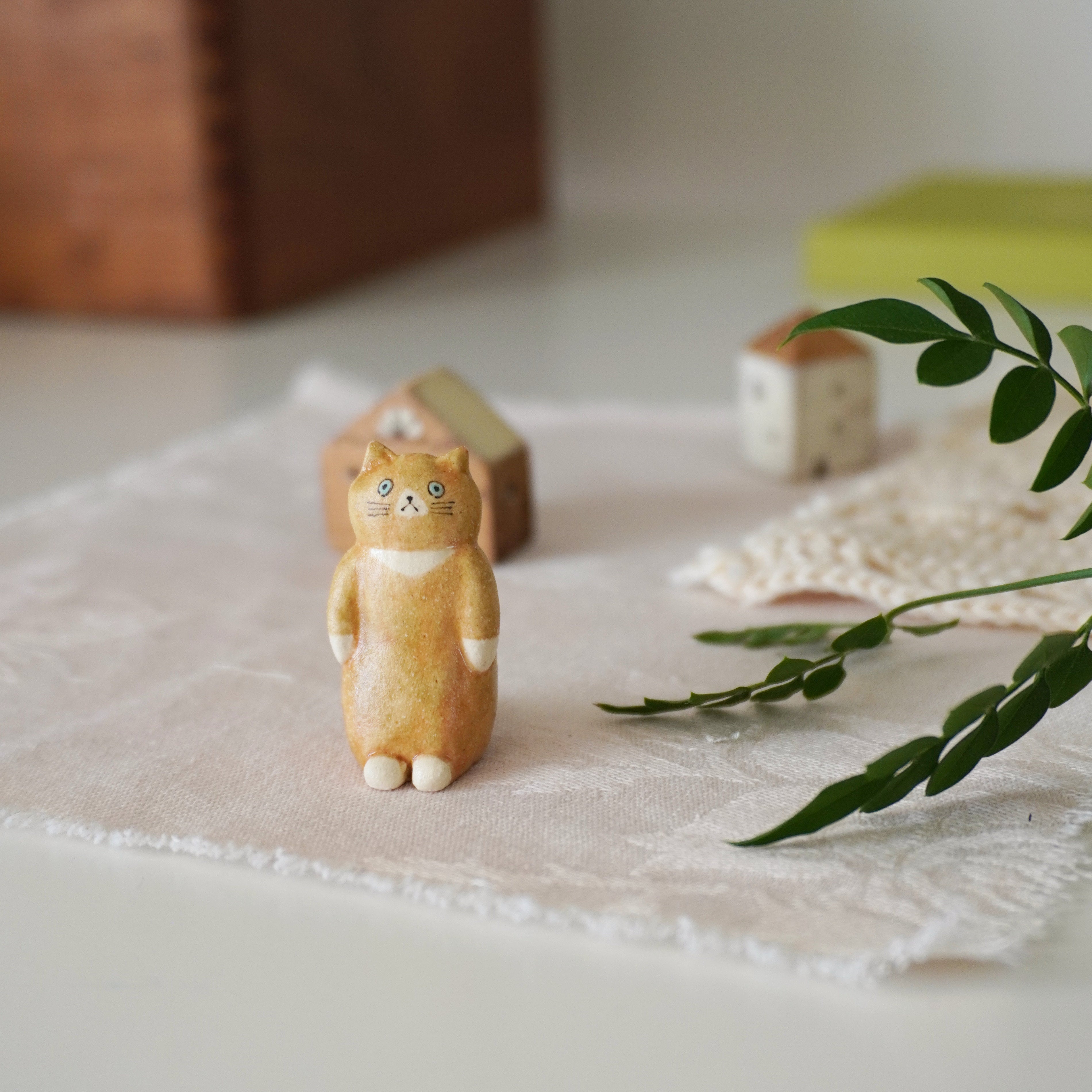 Midori Nasu Doing Nothing Cat Figure (S) – niconeco zakkaya