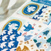 Furukawa Washi DECO Stickers - Kirakira to Kotori (Blue)