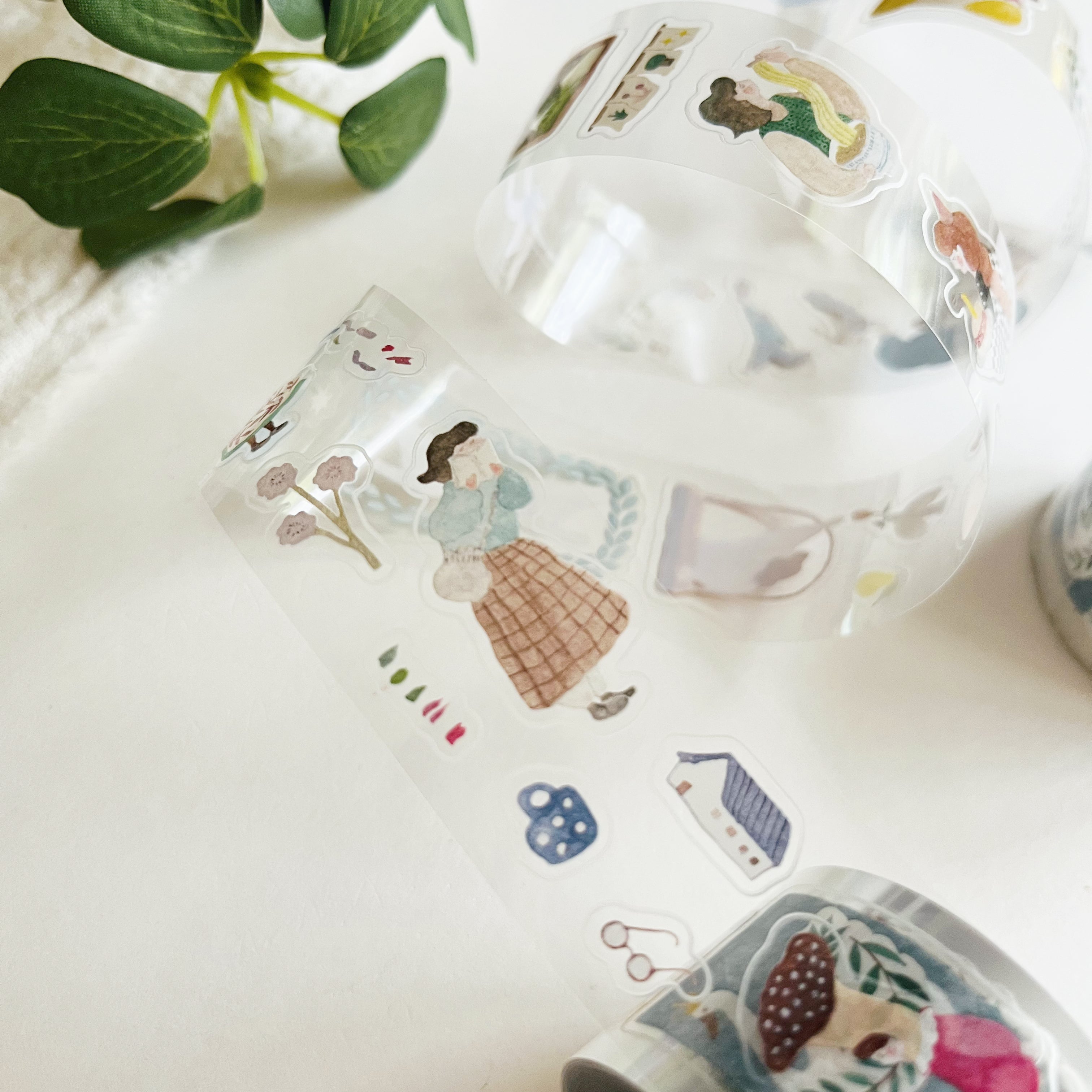 Ivy Snow Kiss-Cut PET Tape - A Lovely Day – niconeco zakkaya