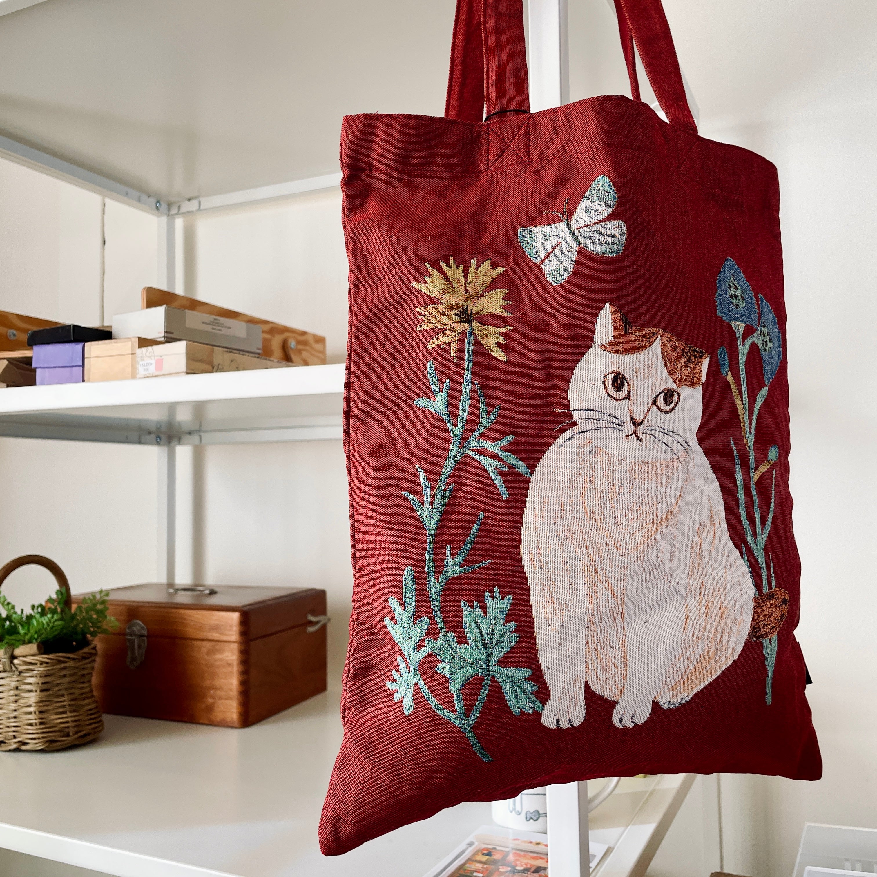 Matsuo Miyuki Woven Tote Bag - Momo – niconeco zakkaya