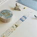 Shinzi Katoh Foil Washi Tape - Blue Tourmaline 1