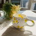 Qlay Handmade Ceramic Mug - Flower