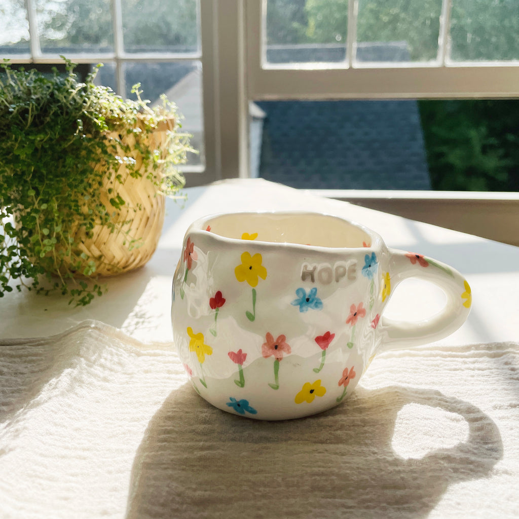 Qlay Handmade Ceramic Mug - Hope