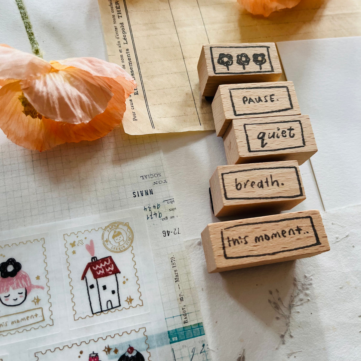 Black Milk Project This Moment Rubber Stamp - Frame – niconeco zakkaya