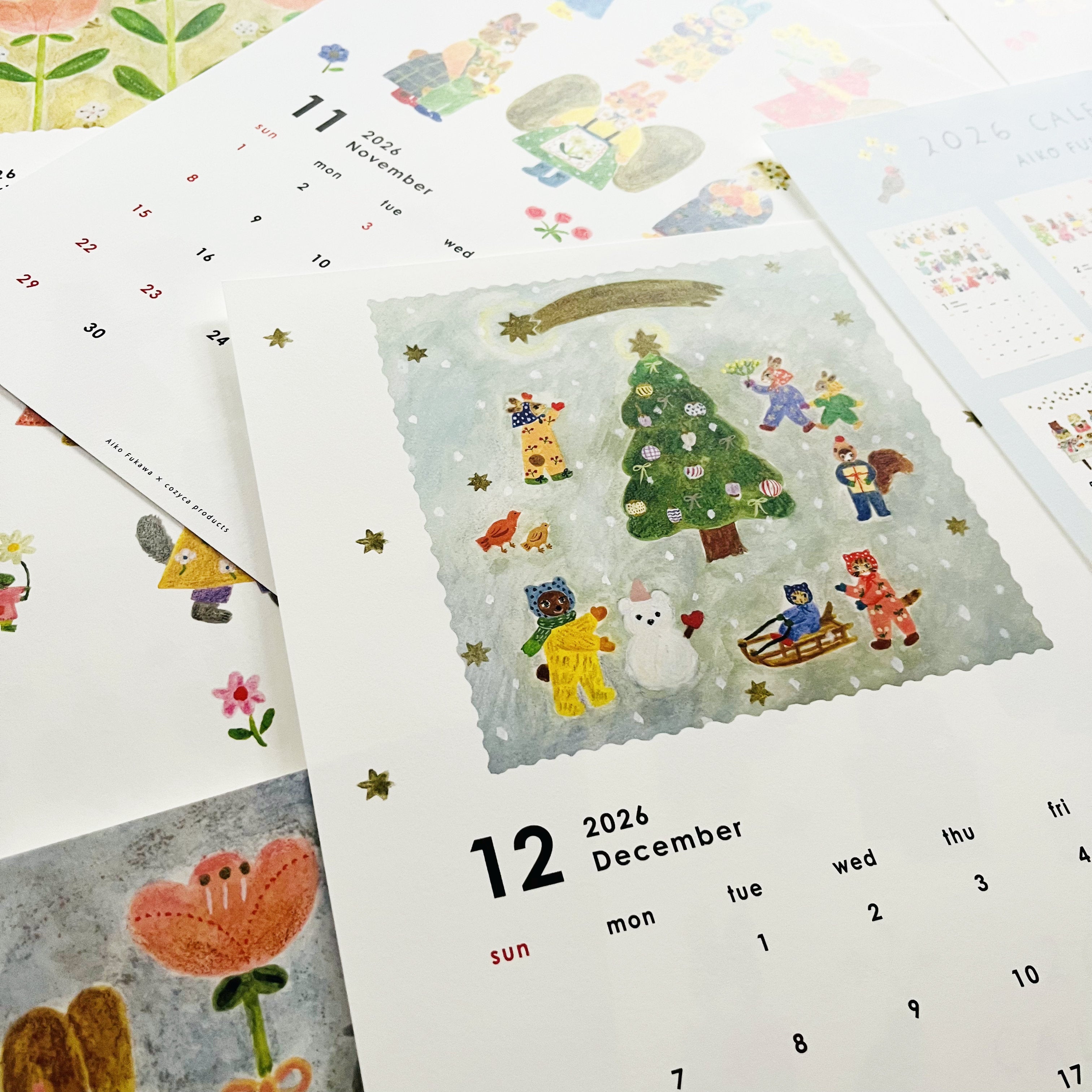 Aiko Fukawa 2026 Calendar (A4) – niconeco zakkaya