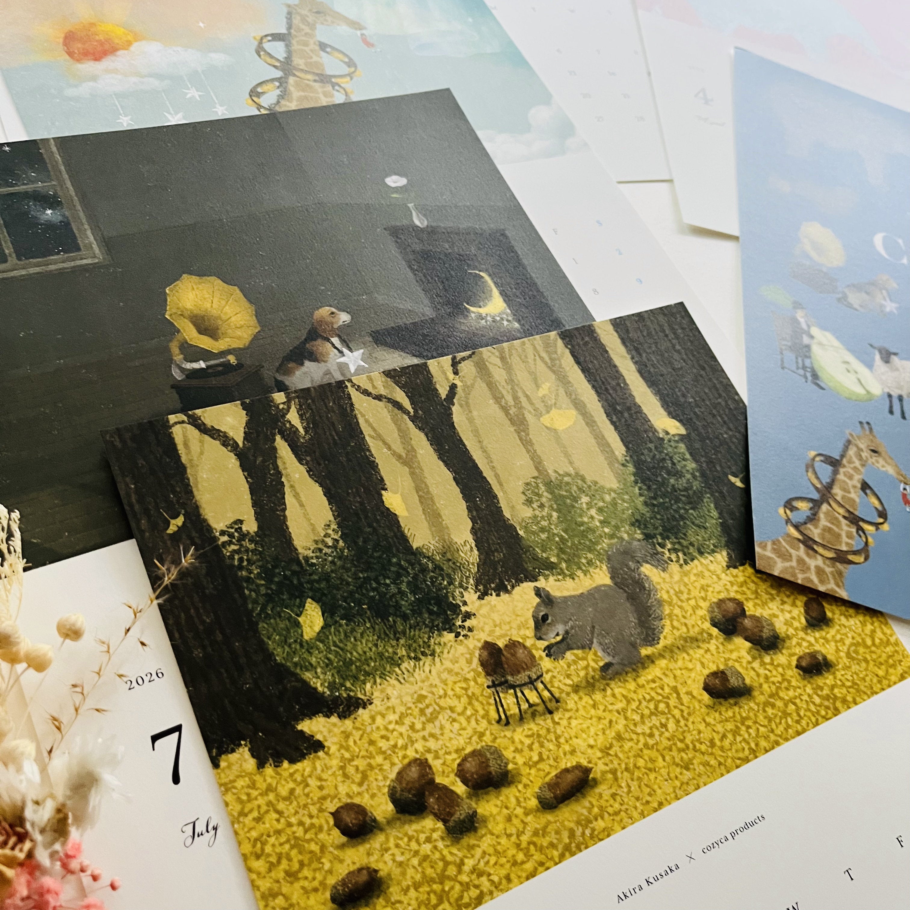 Akira Kusaka 2026 Calendar (A4) – niconeco zakkaya