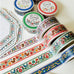 Tyrol Embroidery Print Washi Tape - Connie