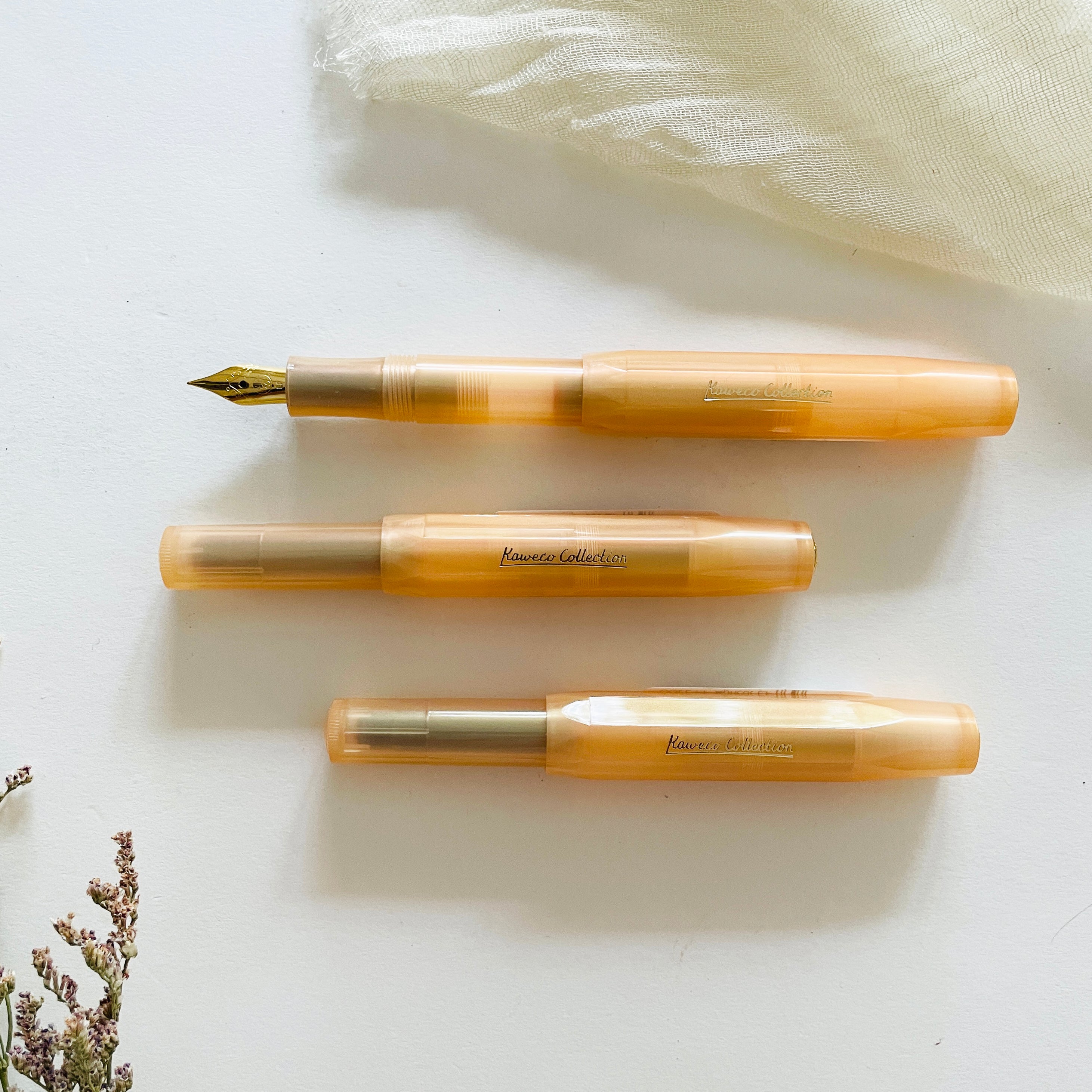 Kaweco Sport Fountain Pen - Apricot Pearl Limited Edition