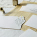 Hutte Paper Works Letterpress Cards - Chamomile