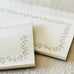 Hutte Paper Works Letterpress Note Pad - Green Floral Frame