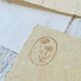 Hutte Paper Works Botanical Rubber Stamp - Marigold