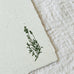Hutte Paper Works Botanical Rubber Stamp - Lavender