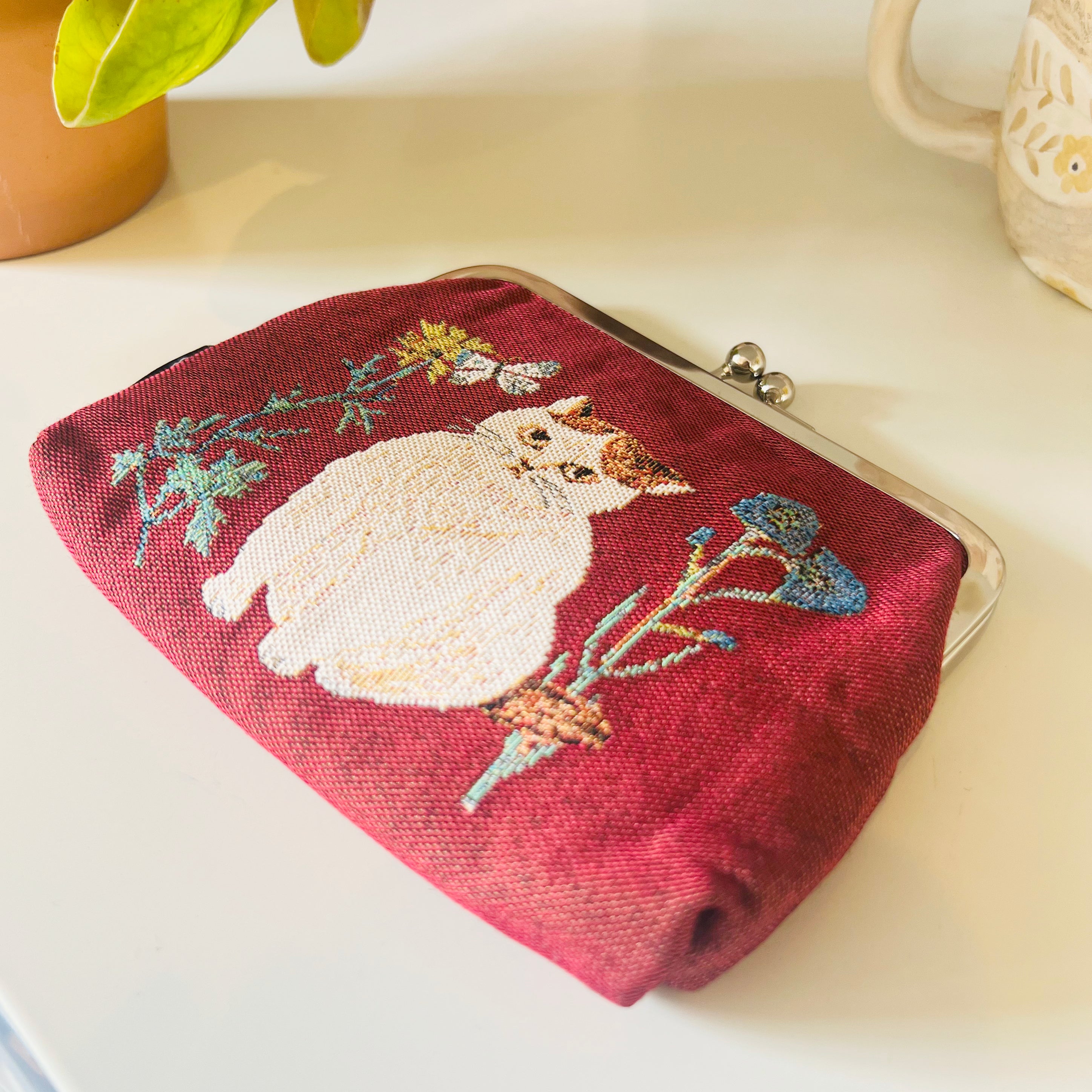 Matsuo Miyuki Woven Mini Pouch - Momo – niconeco zakkaya