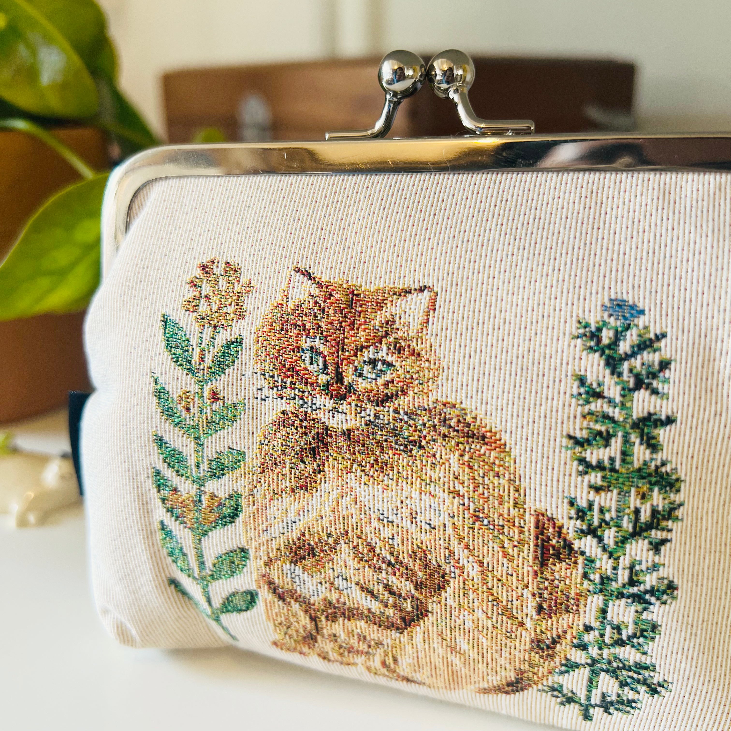 Matsuo Miyuki Woven Mini Pouch - Fluffy – niconeco zakkaya