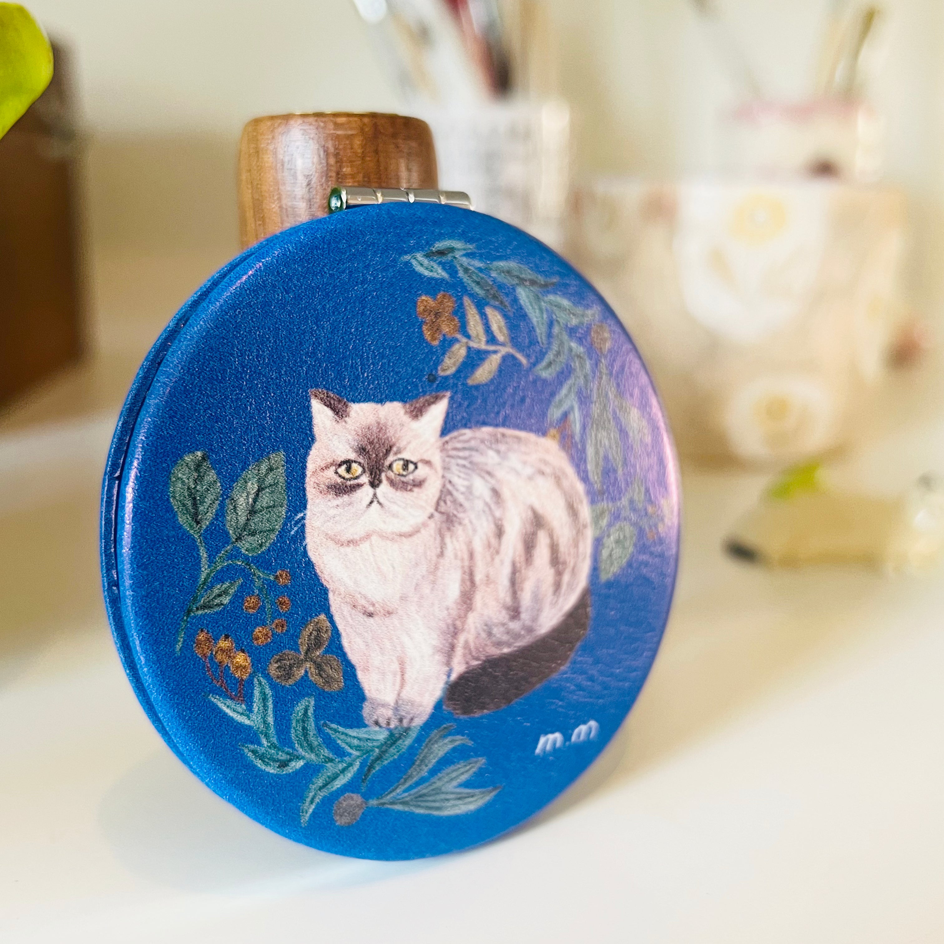 Miyuki Matsuo Compact Mirror - Perle – niconeco zakkaya
