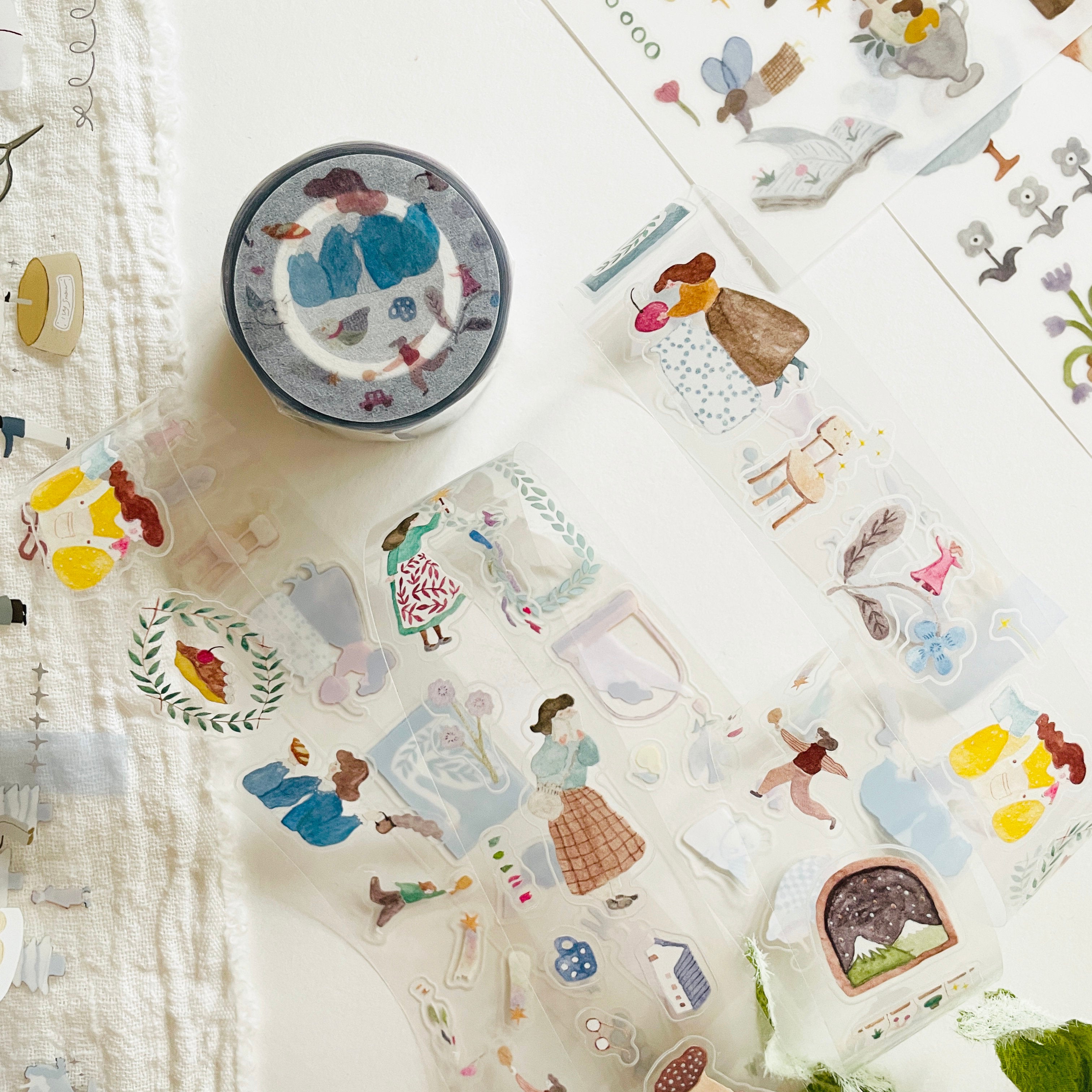 Ivy Snow Kiss-Cut PET Tape - A Lovely Day – niconeco zakkaya