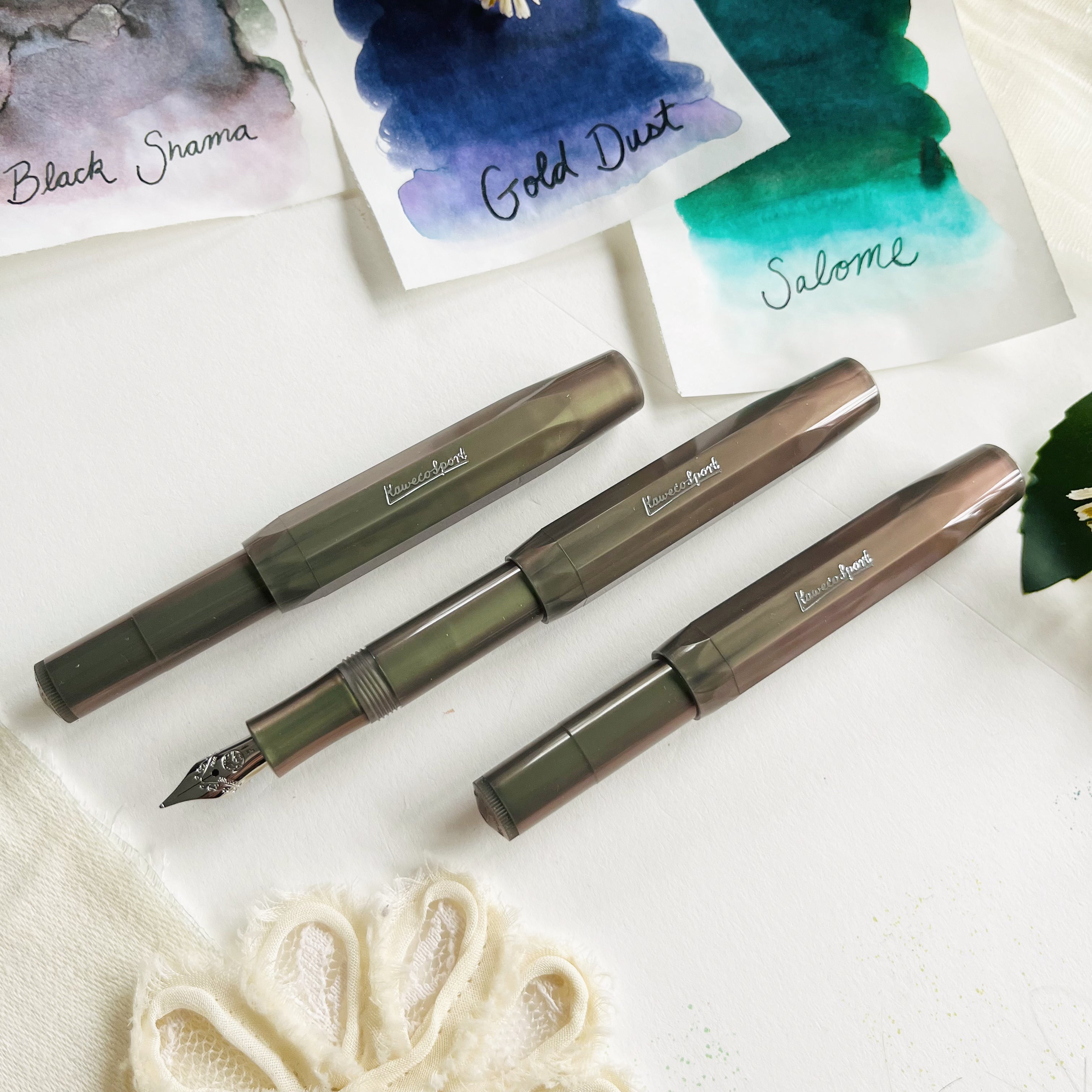 Kaweco Lunar Sport Fountain Pen - Shadow Green – niconeco zakkaya