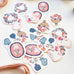 Furukawa Washi Sticker Seals - Ohana to Usagi (Pink)