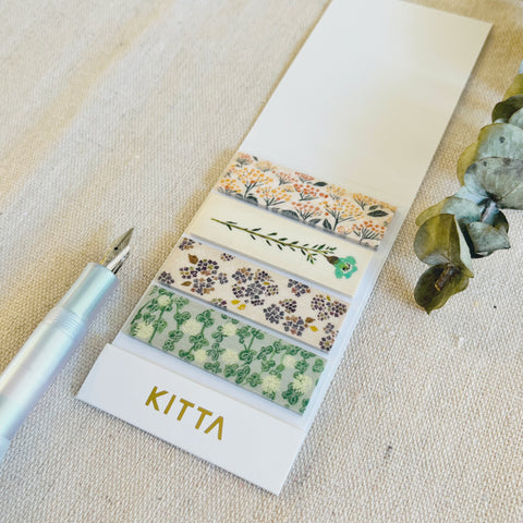 KITTA Washi Tape Pack - Flower 4