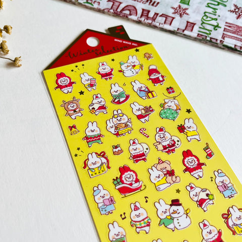 Moo-chan Christmas Sticker