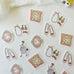 Furukawa Paper Flake Sticker - Parisian Fashion